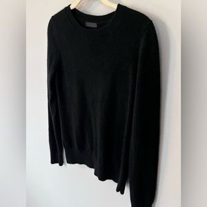 Black XS cashmere sweater by Quince